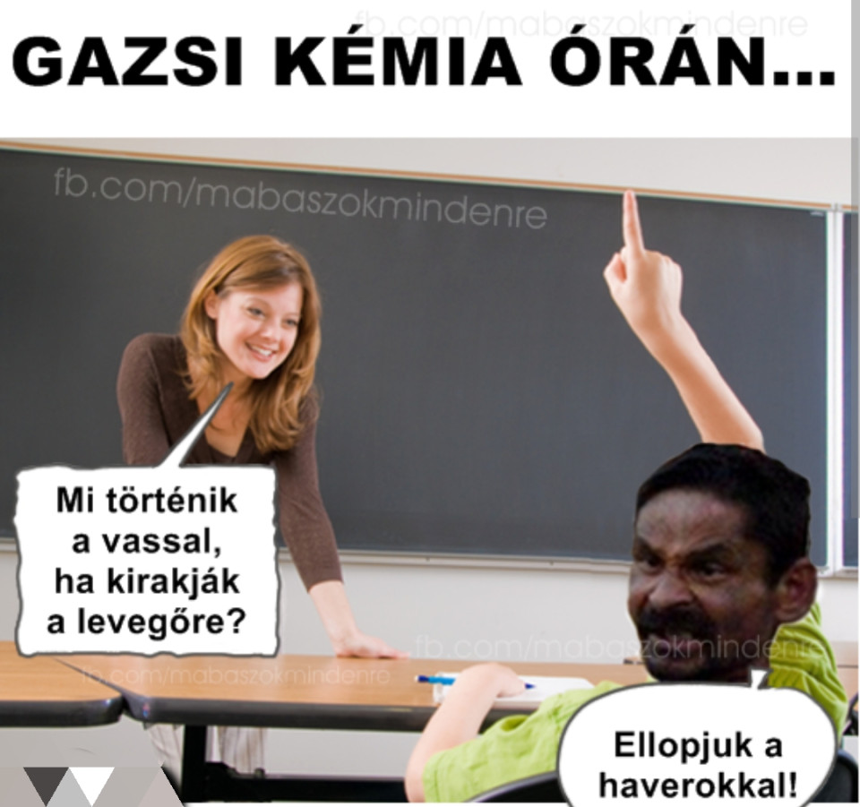 Kémiai folyamatok másképp 🤣