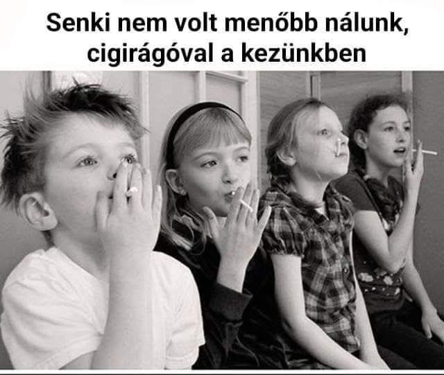 Bezzeg a mai gyerekek...
