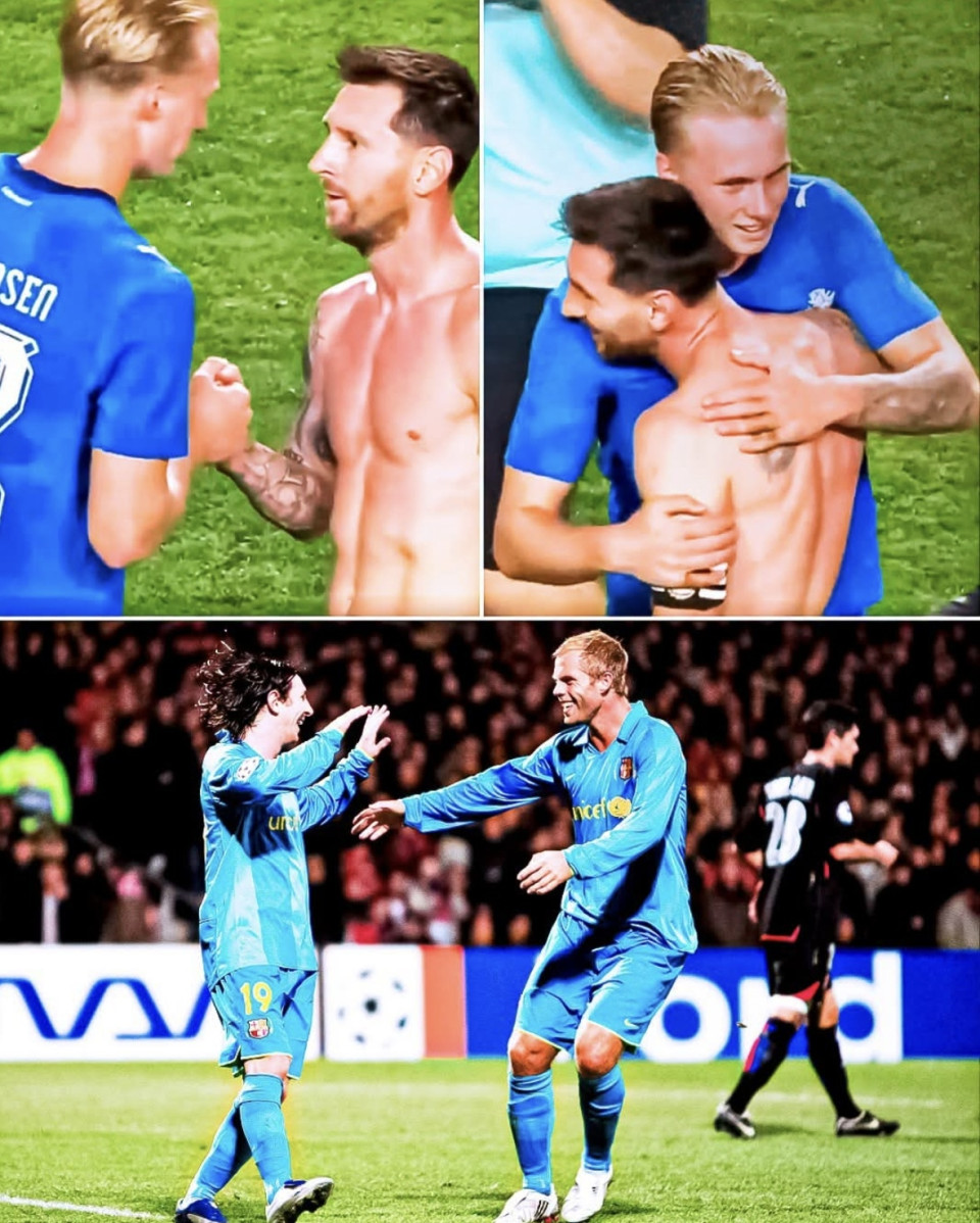 Amikor Leo Messi is rájön, hogy rohan az idő. 😧 Az Argentína–Izland meccs után a 20 éves Daniel Gudjohnsen bemutatkozott az argentin klasszisnak, Messi ugyanis 2006-tól 2009-ig együtt játszott a Barcelonanál Daniel édesapjával, Eidur Gudjohnsennel. 🇦🇷 🤝 🇮🇸