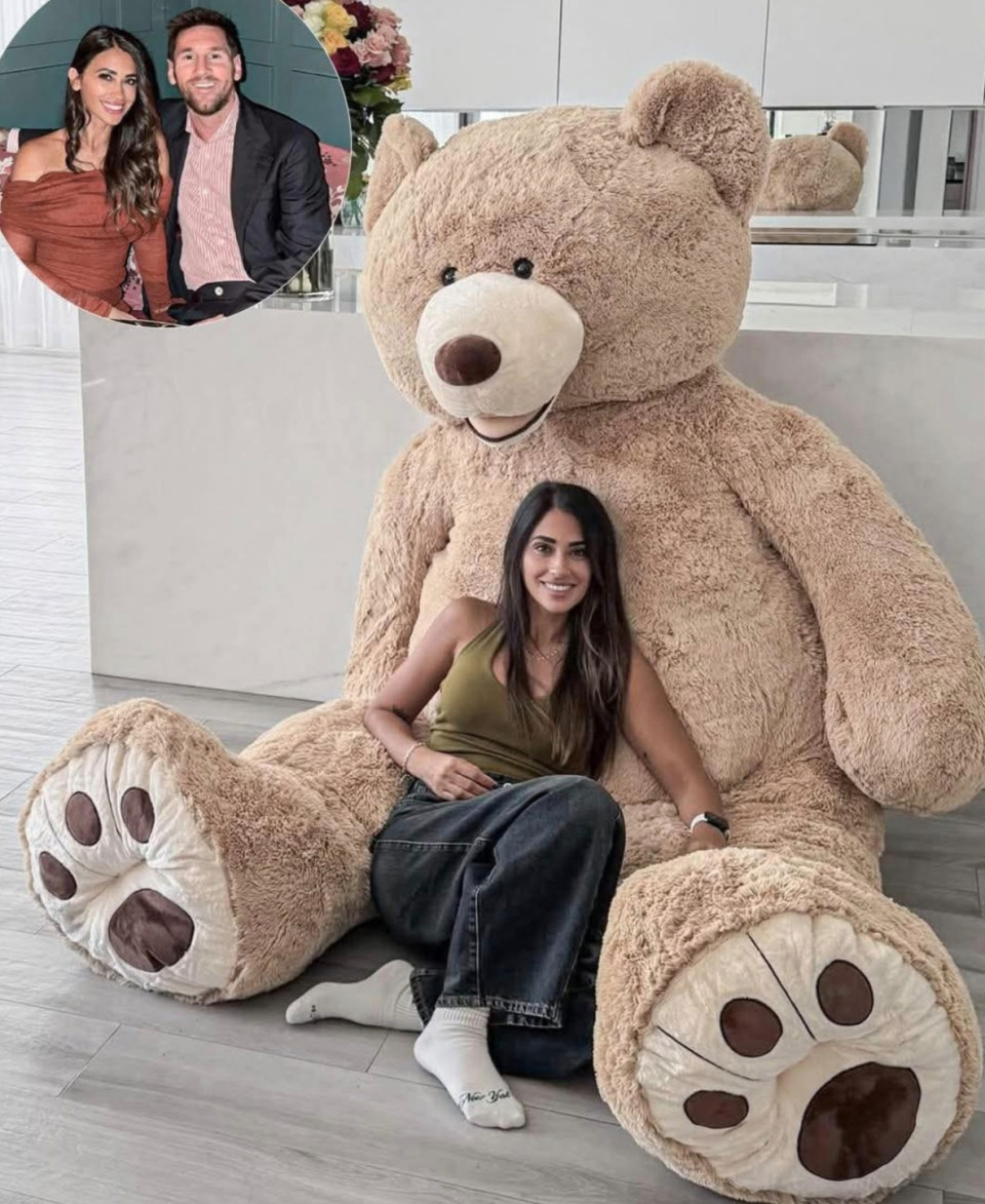 Leo Messi nem aprózta el felesége Valentin-napi ajándékat.🤯🧸