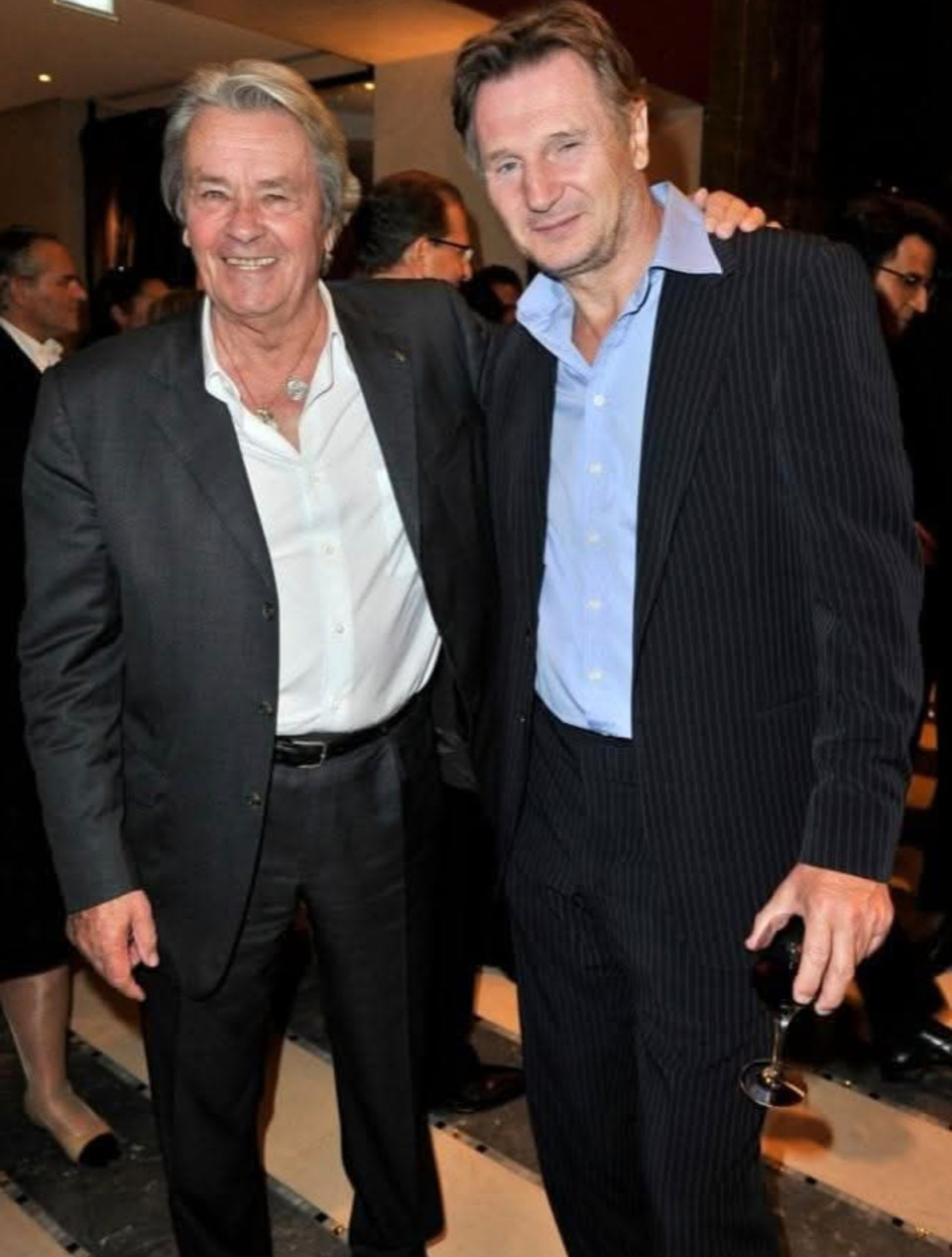 Alain Delon & Liam Neeson