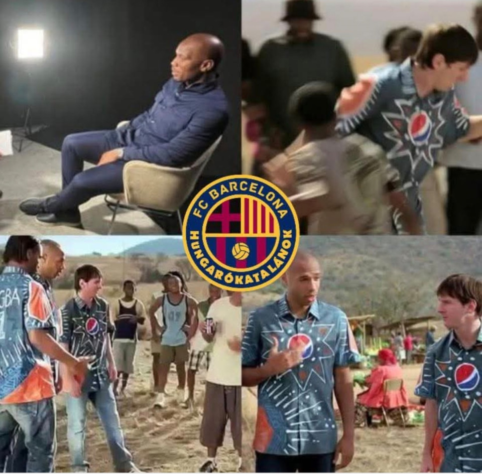 🎙️Didier Drogba:🗣️ „Amikor Messivel és néhány játékossal a Pepsi cég reklámját készítettük a 2010-es világbajnokság előtt, Messi találkozott néhány emberrel egy távoli faluban az afrikai erdőben, focizott velük, de végül komoly hangon azt mondta nekem: ❓»Didier, látod, hogy ezek az emberek piszkos vizet isznak, miközben mi eurómilliókért játszunk?«”🗣️”Másnap hallottam a cégvezetőtől, hogy Messi a pénzt amit a reklámért kapott teljes részét felajánlotta kutak ásására a falunak, valamint egy jó kórház, iskola, játszótér és egyéb dolgok építésére.”🗣️”A legjobb az egészben az, hogy ragaszkodott hozzá, hogy ne említse meg a nevét ebben az adományban. Hat hónappal később Messi egy orvost, egy könyvelőt és egy mérnököt küldött a faluba, hogy megbizonyosodjon arról, hogy a pénz eljut a tulajdonosokhoz, és hogy a projektek valóban megépülnek.”🗣️”Ismered azt a mondatot, ami a mai napig bevésődött az emlékezetembe? A dél-afrikai repülőn megkérdeztem tőle: "Miért ez a titkolózás?" Olyan választ adott, amit soha nem fogok elfelejteni: "Mert Afrikának nincs szüksége reklámokra, tettekre. És a valódi tetteknek nincs szüksége ajánlásokra!" Messi legnagyobb góljait nem a kapuban szerezte, hanem azok szívében, akik nem ismerik a focit! És aki ismeri a focit, az tudja, hogy Messi a futballtörténelem legjobb játékosa."