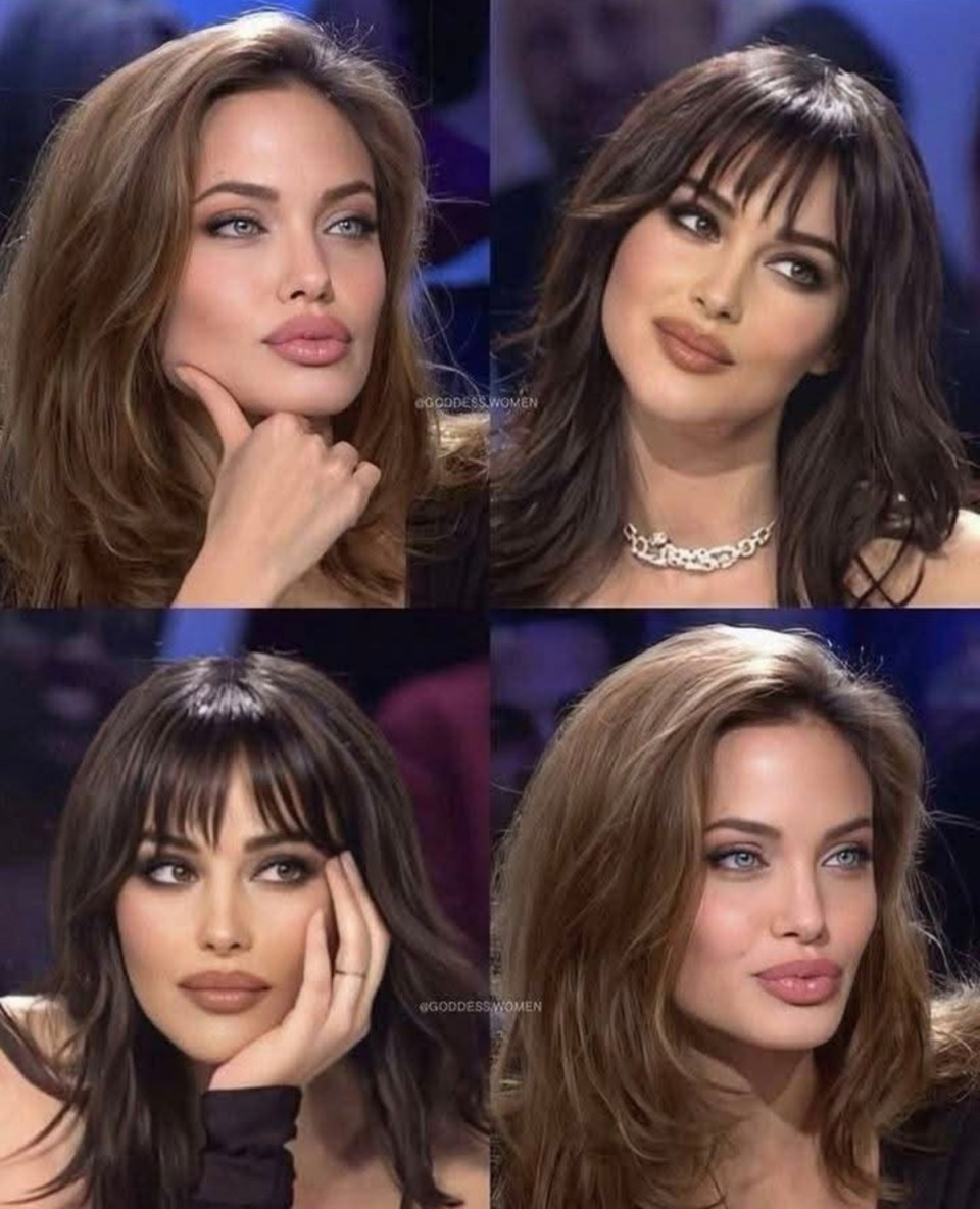 Angelina Jolie x Monica Bellucci 💕