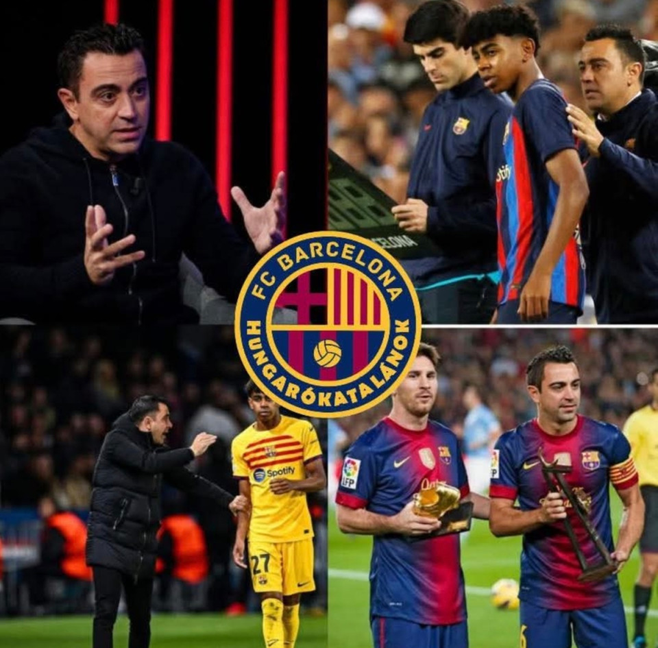 🎙️Xavi Hernandez: "Én fedeztem fel Yamalt? Ő az új Messi? Először is, senki sem hasonlítható Messihez. Leo egyedülálló volt és még mindig az. De igaz, hogy Lamine Yamal kivételes tehetség, és az első pillanattól láttam benne valami különlegeset. Olyan futballintelligenciája, technikája és merészsége van, ami akadémiánk legjobb játékosaira emlékeztet. De ne terheljük őt összehasonlításokkal. Lamine Lamine, és a saját útját fogja járni. Mi azért vagyunk itt, hogy segítsük, de a legfontosabb, hogy élvezze a labdát és napról napra fejlődjön. A Barcelona tudja, hogyan kell tehetségeket gondozni, és nagy a bizalmunk benne. Ő a klub jövője? Biztosan az egyikük. De a Barcelonánál a jövőt türelemmel és munkával építjük, nem pedig zajjal." 🟦🟥❤️