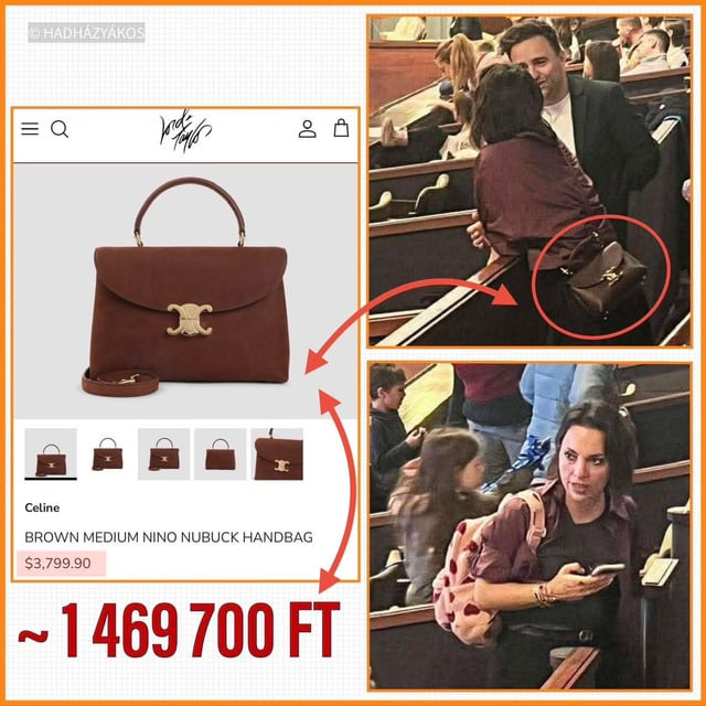 Hadházy Ákos:Orbán Ráhel megint egy "szerény", másfél milliós Celine táskát villantott tegnap az Erkel Színházban. 👜Rogán és Matolcsy nejeinek tíz- meg százmilliós táskáihoz képest ez maga a kispolgári visszafogottság. De ne felejtsük el, hogy ez már -ha jól számolom- az ötödik ilyen egy-két millás Chanel meg Celine tasi, amit Ráheltől be tudtam mutatni (kiteszem a tegnapi mellé a korábbi cuccokat is emlékeztetőül) 👛Idősebbek emlékezhetnek a Fülöp-szigetek diktátorának feleségére, Imelda Marcos-ra. Neki volt több ezer méregdrága cipője, mert kétszer nem volt hajlandó felvenni ugyanazt. Ki tudja, lehet, hogy Orbán lánya meg a táskákkal van így. Mindenesetre ideteszem a korábbi képeket is: ez az öt táska együtt már kitesz tízmilliót és jól mutatja, a hercegnő (is) mennyire elszakadt a magyar valóságtól. 🤡És persze ne felejtsük, hogy ezeknek a képeknek van egy a táskánál szomorúbb szereplője is: Szente Vajk színész, az Erkel új igazgatója, az elkurvult, hatalom talpát buzgó nyelvcsapásokkal kényeztető művész beszélget elmélyülten Orbán lányával. Végül a várhatóan felbukkanó Harcosok kedvéért, akik majd megkérdezik, hogy "miért nem foglalkozok Magyar Péter hatmilliós festményével", idemásolom a hasonló kérdést feltevő Pityinger művész úrnak tett válaszom: Sajnálom, ha nem gondolkodtak el azon, hogy meg is értsék, hogy a luxizós posztokkal mire hívom fel a figyelmet. (Amúgy azok a posztok Lázár luxizós kiszólására is reagáltak) 1)Szinte minden poszt alá oda szoktam írni: semmi baj nincsen a gazdagsággal. Azzal van a baj, ha összefüggés van a gazdagság között és aközött, ha valaki a rendszerhez dörgölőzik, elvtelenül kiszolgálja, hasznot húz belőle, vagy éppen meglopja azt. 2)Persze a gazdagsággal az is ciki, ha hivalkodó - a posztjaim azért fájnak a Fidesznek annyira, mert többségében ilyen eseteket mutat be. Nem egészen mindegy, hogy valaki a nappalija falára tesz ki egy méregdrága festményt, mintha az utcán lóbálja a sokadik többmilliós tasiját, vagy dönget egy 100 milliós Ferrariban. 3) Az általam bemutatott luxik és a hatmilliós festmény esete között az 2. pont mindenképp különbségnek tűnik.